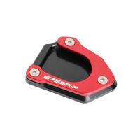 Motocicleta Costado Soporte Lateral para CFMOTO 675NK 675SR 675SS 675SR-R Pie Soporte Lateral Extensión Ampliadora Placa Pad(675SR-S Red)