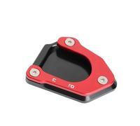 Motocicleta Costado Soporte Lateral para CFMOTO 675NK 675SR 675SS 675SR-R Pie Soporte Lateral Extensión Ampliadora Placa Pad(CF Red)