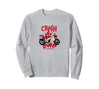 Motocicleta Crash & Burn Sudadera
