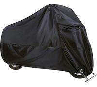 Motocicleta Cubierta de para 1290 Super Adventure S, Anti Polvo Protección UV con Orificio para Candado Hebilla a Prueba de Viento,Black-XXL