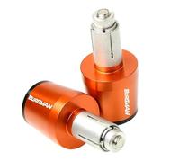 motocicleta Cubierta Del Manillar De La Motocicleta Tapa Final Para Suzuki BURGMAN 650 400 125 200 250 AN650 AN400 AN125 AN200 Accesorios extremo del mango(Orange)