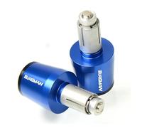 motocicleta Cubierta Del Manillar De La Motocicleta Tapa Final Para Suzuki BURGMAN 650 400 125 200 250 AN650 AN400 AN125 AN200 Accesorios extremo del mango(Blue)