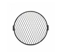 Motocicleta Cubierta Rejilla Faro Pantalla Lámpara Universal 7 Pulgadas para Faro Delantero Motocicleta, Cubierta Rejilla Malla, Protector Cuadrado para CB400SS EN GN CG 125 250