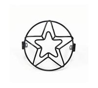 Motocicleta Cubierta Rejilla Faro Protector Universal para Faros Delanteros De Motocicleta, 6,5 Pulgadas, con Rejilla Malla para CG125 Y GN125