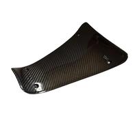 Motocicleta Cubiertas Laterales Batería Cubierta de batería delantera para motocicleta, protector central estribo, fibra carbono, compatible con VESPA GTS 300 HPE