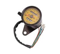 Motocicleta cuentarrevoluciones Odómetro universal dual con retroiluminación LED, velocímetro electrónico KMH, tacómetro vintage, instrumento, digital