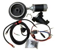 Motocicleta De Arranque Encendido para Motores DE 4 Tiempos DE 6 HP 8 HP 9.9 HP F6 F8FMH F9.9 6FW Kit DE Arranque ELÉCTRICO con Motor DE Arranque Fuera DE BORDA