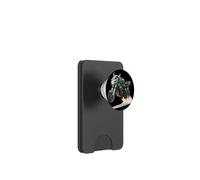 Motocicleta de Carreras de Dibujos Animados con Cuernos de Toro Art Rider PopSockets PopWallet para MagSafe