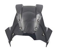 Motocicleta Deflector Viento Carenado Parabrisas para BMW F800GS 2008 2009 2010-2016 Parabrisas De Motocicleta Deflector De Viento ABS con Soporte De Montaje (Color : Negro)
