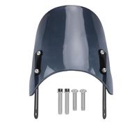 Motocicleta delantero delantero delantero Unbreakable PMMA Deflector de viento con soporte de soporte para Scrambler 400X Velocidad 400 2023 2024 SCRAMBLER 900 2017 2024 (Gris ahumado)