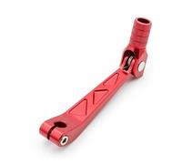 Motocicleta Delantero Estribera Para CRF230F 2003-2017 Palanca Embrague Freno Cambio Marchas Protector Guía Cadena Tapa Gasolina Pedal Clavija(Rear Lever RED)