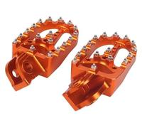 Motocicleta Delantero Estribera Para SX 65 85 125 250 300 530 950 990 1050 1090 1190 1290 Para Motocicleta ADVENTURE 690 Clavijas Pie CNC(Orange)