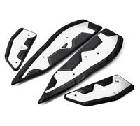 Motocicleta Delantero Estribera Para X-MAX 125 250 300 400 XMAX125 XMAX250 XMAX300 XMAX400 2017-2023 Reposapiés De Motocicleta(Silver)