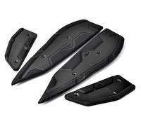 Motocicleta Delantero Estribera Para X-MAX 125 250 300 400 XMAX125 XMAX250 XMAX300 XMAX400 2017-2023 Reposapiés De Motocicleta(Black)