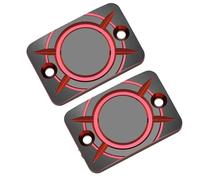 Motocicleta Depósito Bomba Freno Tapa Cubierta Decorativa Taza Aceite Motocicleta Cubierta Olla Aceite Motocicleta Tapa Depósito Líquido Freno Delantero Cubierta Bomba Freno