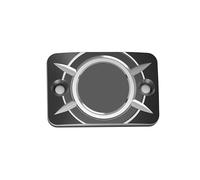 Motocicleta Depósito Bomba Freno Tapa Cubierta Taza Aceite Motocicleta Taza Aceite Bomba Superior Freno Cubierta Decorativa Tapa Depósito Líquido Freno Delantero Freno Taza Aceite