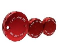 Motocicleta Depósito Bomba Freno Tapa Cubiertas Cilindro Líquido Freno Embrague Delantero para V4 V2 para Panigale 1299 1199/S/R 959 899 Tapa Depósito Freno Trasero Motocicleta