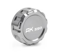 Motocicleta Depósito Bomba Freno Tapa para AK550 Cilindro De Líquido De Freno Trasero Tapa De Cubierta De Depósito Maestro Accesorios De Motocicleta Freno Delantero
