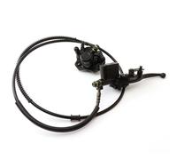 Motocicleta Discos freno Barra de manija trasera izquierda palanca 150cm freno disco hidráulico 158mm para ATV Quad Bike Go Kart Bu&ggy Scooter piezas