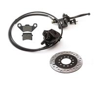 Motocicleta Discos freno Barra de manija trasera izquierda palanca 150cm freno disco hidráulico 158mm para ATV Quad Bike Go Kart Bu&ggy Scooter piezas