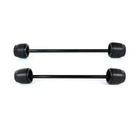 Motocicleta Eje Slider Compatible Con Para KLX250 2010-2020 Motocicleta Eje Delantero Trasero Horquilla Anti-caída Protector Deslizante Accesorios Protección(A Front rear)