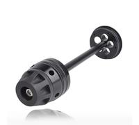Motocicleta Eje Slider Compatible Con Para Rninet Para Urban G/S2017-2019 Para R1200GS LC 2013-2018 Protector Deslizante Horquilla Rueda Trasera Motocicleta(Black)