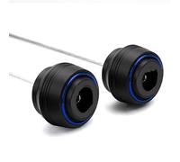 Motocicleta Eje Slider Compatible Con Para Vulcan Para S650 2017-2025 Motocicleta Deslizadores Anticaída Eje Delantero Trasero Protección Rueda Anticolisión(Blue,Front rear)