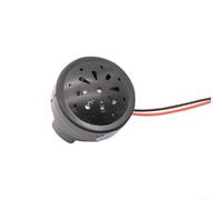 Motocicleta eléctrica para bocina zumbador para sistemas de 48 V 60 V, alarma resistente al agua con conector de dos cables, fácil de instalar, funda negra para scooter, dispositivo de seguridad de