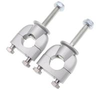 Motocicleta Elevador Manillar 1 par de Abrazaderas Montaje Elevador Manillar 22mm y 7/8 Pulgadas para Motocicleta Dirt Bike ATV