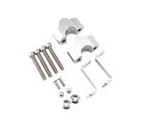 Motocicleta Elevador Manillar Adaptador De Abrazadera Elevadora Manillar para Motocicleta para R18 2020 2021 2022 2023 2024 Presente En Aluminio Cromado