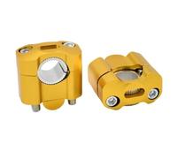 Motocicleta Elevador Manillar Adaptador elevadores Manillar 22mm y 28mm para Abrazadera Motocicleta de 7/8" 1 par Abrazaderas Barra para Todoterreno