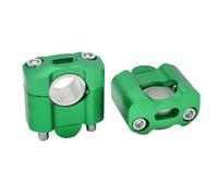 Motocicleta Elevador Manillar Adaptador elevadores Manillar 22mm y 28mm para Abrazadera Motocicleta de 7/8" 1 par Abrazaderas Barra para Todoterreno