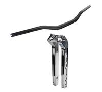 Motocicleta Elevadores Manillar Elevador de Manillar Tipo T 32 mm, Estilo Club Motor, para Street Bob, Low Rider S, Accesorios, 4, 6, 8, 10 y 12 Pulgadas