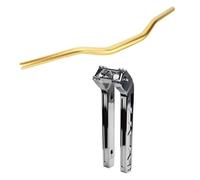 Motocicleta Elevadores Manillar Elevador de Manillar Tipo T 32 mm, Estilo Club Motor, para Street Bob, Low Rider S, Accesorios, 4, 6, 8, 10 y 12 Pulgadas