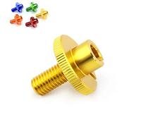 Motocicleta Embrague Cable Ajustador Tornillo M10* 1.5 Para Yamaha MT-10 MT-09 MT-07 Tracer 900 700 GT XSR700 XSR900 SCR950 (Oro)