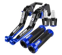 Motocicleta Embrague Maneta Freno Para Hon@&da NSR125 NSR 125 1988 1989 1990 Motocicleta Extensible Ajustable Freno Embrague Palancas 7/8'' 22MM Manillar Empuñaduras Extremos Tapa(A15)