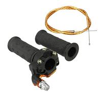 Motocicleta, Empuñadura con Cable del Acelerador Giratorio, Manija de Control de Velocidad, Mini Manual Refrigerada, Ajuste para Mini Moto Pit Dit Bike ATV Quad
