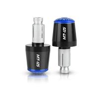 motocicleta Empuñaduras De Manillar De Motocicleta Para MT125 MT-125 MT 125 2014-2023 2018 2019 2020 2021 2022 22mm extremo del mango(Black Blue)