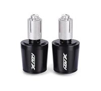 motocicleta Empuñaduras De Mano Para Motocicleta, Tapón De Extremo De Barra, Tapas De Manillar De Moto Para X-ADV X ADV 750 X ADV750, Accesorios 2021 2016-2022 extremo del mango(Black)