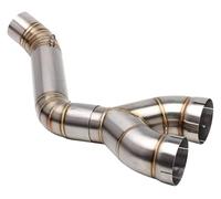 motocicleta enlace tubo medio Para B&MW S1000 RR S1000R 2010 2011 2012 2013 2014 Motocicleta Escape Intermedio Tubo Enlace deslizante Conexión Extremo Silenciadores
