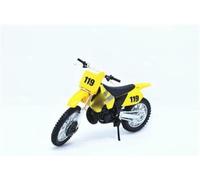 Motocicleta Escala 1/18 fundida presión colección Adultos para Suzuki RM250