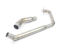 Motocicleta Escape Silenciado Silenciador de Codo Escape para CBR150, CBR150R, CB150R, CBR 150, 51 mm, Tubo Enlace Central Delantero Deslizante, Accesorios
