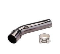 Motocicleta Escape Silenciado Silenciador Modificado para Escape de Motocicleta, Tubo Enlace Central para CM500, CMX500 y CM300,para Rebel 500 (años 2017 a 2021)