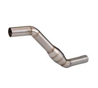 Motocicleta Escape Silenciado Slip On para NK400 NK650 NK 650 Codo 51mm Escape de Motocicleta silenciador Modificado Accesorios Montaje Tubo Enlace Medio