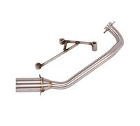 Motocicleta Escape Silenciador Tubo Escape Completo para Motocicleta, silenciador Modificado, Tubo de Enlace Central Delantero para DRG BT DRG158 DRG 158