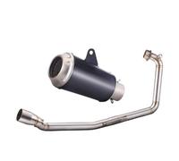 Motocicleta escape tubo Compatible Con SUZUKI Para GSX-S150 Para GSX-S125 Tubo Para Escape De Motocicleta Modificado Tubo De Enlace Delantero Tubo De Silenciador De Enlace Para Escape(Type A)