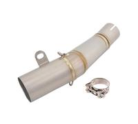 Motocicleta Escape Tubo De Escape Motocicleta Modificado, Conexión del Tubo Enlace Central, Silenciador 60 Mm para YZF R6 R 6 2006-2023
