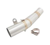 Motocicleta Escape Tubo De Escape Motocicleta Modificado, Conexión del Tubo Enlace Central, Silenciador 60 Mm para YZF R6 R 6 2006-2023