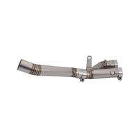 Motocicleta Escape Tubo Silenciador De Tubo Escape Enlace Medio para Motocicleta para YZF R1 MT-10 MT10 FZ-10 2015-2025
