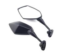Motocicleta Espejos Espejos Retrovisores Motocicleta Para Kawasaki Para Ninja Para 250R Para EX250 2008 2009 2010 2011 2012 Para Ninja Para 650R Para ER6F 2006-2019 Moto Espejo Retrovisor(Negro)